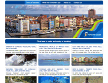 Tablet Screenshot of curacao-actief.com